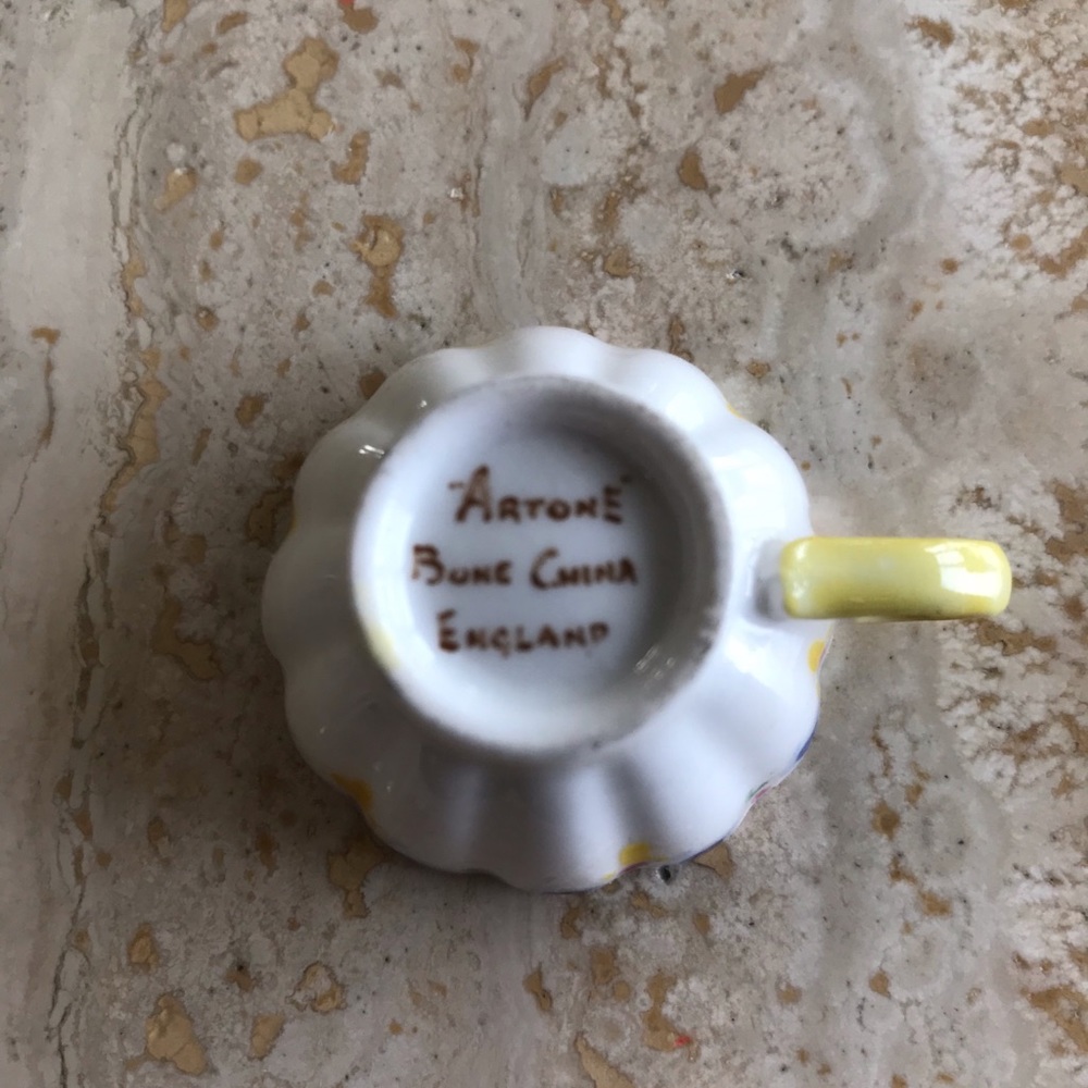 VINTAGE  “ArtonE”  ENGLAND-CUP, SAUCER, STAND - Picture 5 of 7
